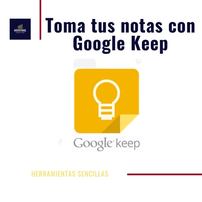 Toma notas con Google Keep